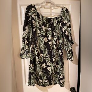 Bobeau fern dress - size M